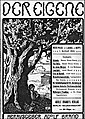 Der Eigene, "Nuova serie", vol. 1 (= vol. 3, il primo volume interamente gay) (1898), n. 1. Dieci numeri.