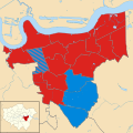 Greenwich 2010 results map