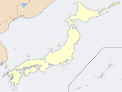 Ligging van Unzen op 'n kaart (Japan)
