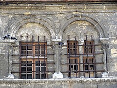 Détail de la façade.