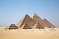 As pirâmides egípcias, uma das atrações mais importantes do mundo desde os tempos antigos