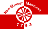 Flag of New Market, Maryland