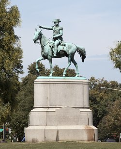 Statue of Nathanael Greene in 2010