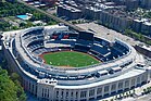View of Yankee Stadium from the air