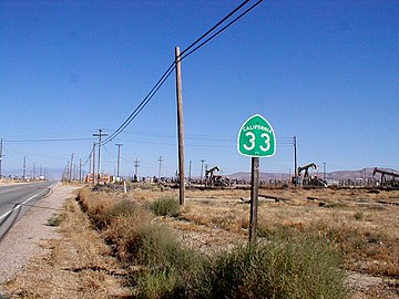 SR 33 in Kern County