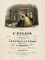 Vocal score cover of L'éclair