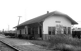 Scooba railway station in 1975