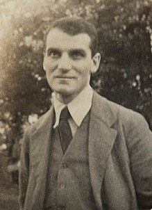A 1917 photograph of Murry by Lady Ottoline Morrell