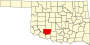 Comanche County map
