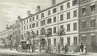 Secondo palazzo presidenziale: Alexander Macomb House, Manhattan, New York. Occupato da Washington: febbraio - agosto 1790.