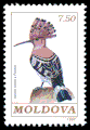 Moldawische Briefmarke (1992)