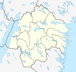 ESCF på kartan över Östergötlands län