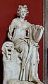 Thalia, romersk marmorstatue i Vatikanmuseene, 100-tallet e.Kr.