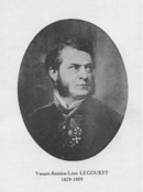 Léon Legouest, premier médecin militaire à accéder au grade de médecin général inspecteur, et premier président du Comité consultatif de santé de l'Armée en 1882.