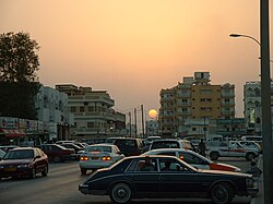 Street in Salalah in the early 2000s