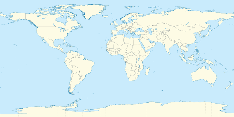Vị trí án ngữ trên bản đồ Thế giới