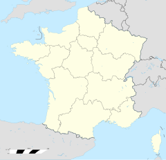 Chaudon på en karta över Frankrike