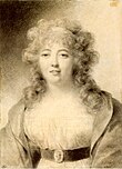 Madame de Staël, av Jean-Baptiste Isabey.
