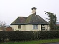 Monktonhead Lodge. The driveway to Monktonhead House has been truncated by the bypass.