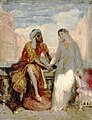 Othello e Desdemona per Alexandre-Marie Colin, 1829