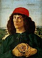 «Портрет неизвестного с медалью Козимо Медичи» (1474—1475)