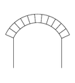 Круглая пологая арка или сегментная