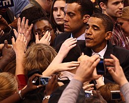 Barack Obama - Hartford, (Connecticut), 4 di fribaggiu 2008