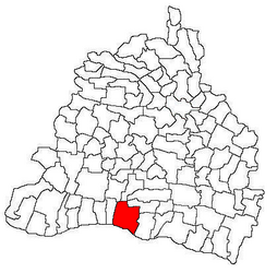 Location in Dolj County