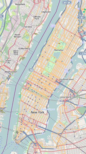 (Voir situation sur carte : Manhattan)
