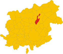 Lokasi Reino di Provinsi Benevento
