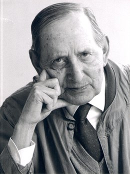 Miguel Delibes Setién, španski pisatelj, v letu 1998. Avtor slike je Fundacija Miguel Delibes