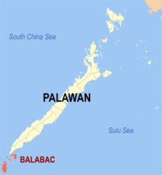Balabac – Mappa