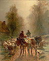 К. Тройон «Отправление на рынок». 1859.