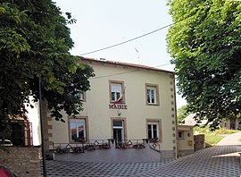 The town hall in Villoncourt
