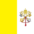 Bandiera della Città del Vaticano (2023-oggi)