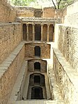 Baoli known as diving wall locally known as (Candak-ki-baoli or Gandhak-ki-baoli)