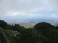 Georgetown dende a distancia, na cima da Green Mountain.