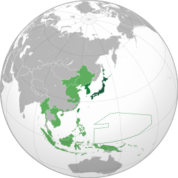 Impero giapponese 大日本帝国 Dai Nippon Teikoku - Localizzazione