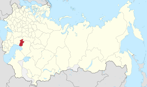 Букеевская губерния на карте
