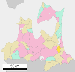 Location of Rokunohe
