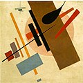 Suprematismo (Supremus No. 58), 1916, Museo de Arte, Krasnodar