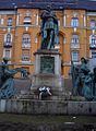 Szent Imre szobra a Móricz Zsigmond körtéren Budapesten