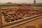 Archaeological remains of a stupa