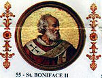 Bonifacius II: imago