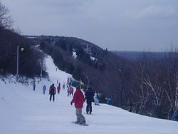 Skiing at Big Pocono State Park