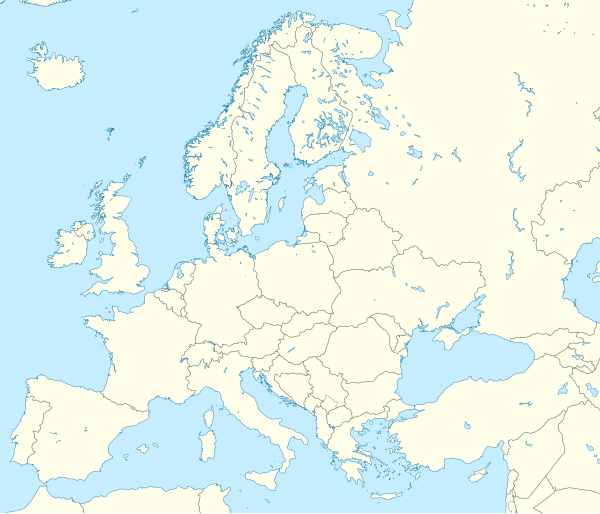 2011–12 UEFA Champions League is located in Europe