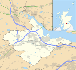 Grangemouth ubicada en Falkirk