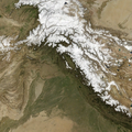 Image 9The snow-covered Himalayas (from Punjab)