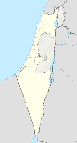 Hulda is located in Israel