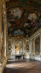 Fond de la Galerie dorée après restauration.